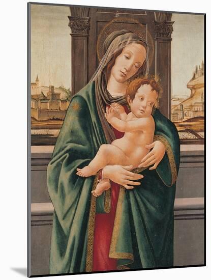 Madonna and Child-Sandro Botticelli-Mounted Giclee Print