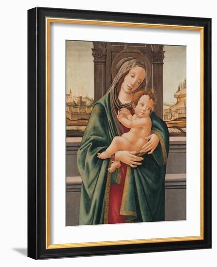 Madonna and Child-Sandro Botticelli-Framed Giclee Print