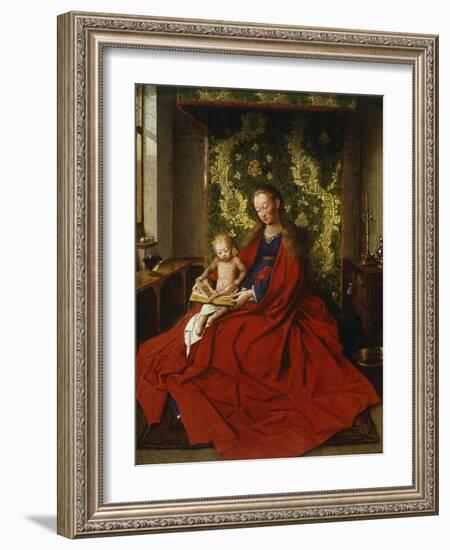 Madonna and Child-Jan van Eyck-Framed Giclee Print