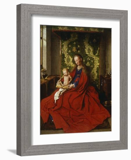 Madonna and Child-Jan van Eyck-Framed Giclee Print