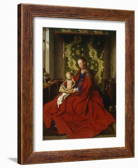 Madonna and Child-Jan van Eyck-Framed Giclee Print