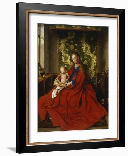 Madonna and Child-Jan van Eyck-Framed Giclee Print