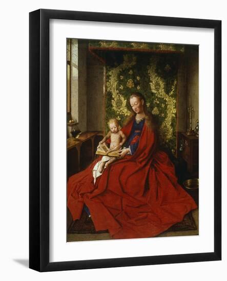 Madonna and Child-Jan van Eyck-Framed Giclee Print