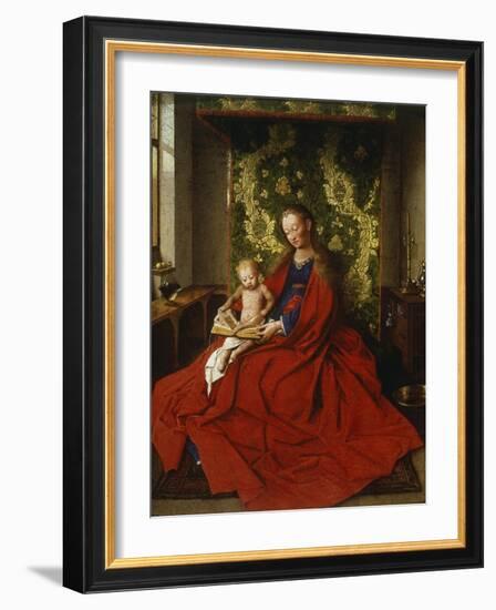 Madonna and Child-Jan van Eyck-Framed Giclee Print