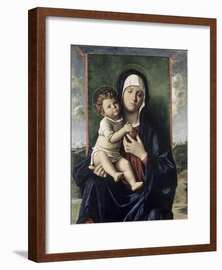 Madonna and Child-Giovanni Bellini-Framed Giclee Print