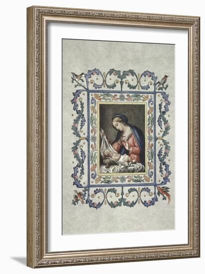 Madonna and Child-Carlo Maratti-Framed Giclee Print