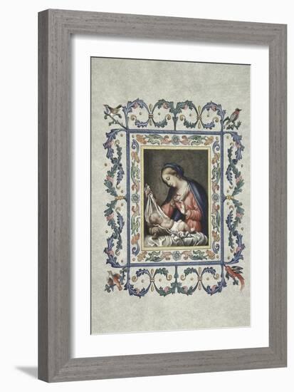 Madonna and Child-Carlo Maratti-Framed Giclee Print