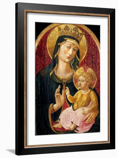 Madonna and Child-Benozzo Gozzoli-Framed Giclee Print