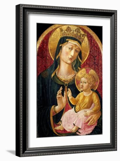 Madonna and Child-Benozzo Gozzoli-Framed Giclee Print