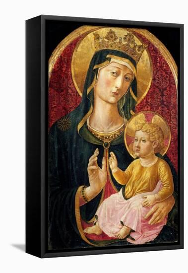 Madonna and Child-Benozzo Gozzoli-Framed Premier Image Canvas