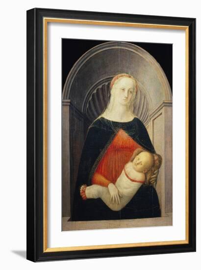 Madonna and Child-Filippo Lippi-Framed Giclee Print