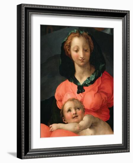 Madonna and Child-Jacopo da Carucci Pontormo-Framed Giclee Print