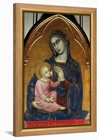 Madonna and Child-Barnaba Da Modena-Framed Premier Image Canvas