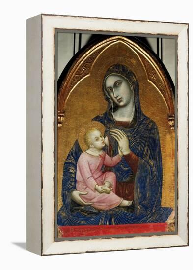 Madonna and Child-Barnaba Da Modena-Framed Premier Image Canvas