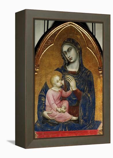 Madonna and Child-Barnaba Da Modena-Framed Premier Image Canvas