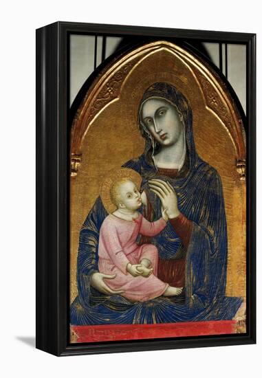 Madonna and Child-Barnaba Da Modena-Framed Premier Image Canvas