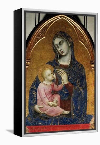 Madonna and Child-Barnaba Da Modena-Framed Premier Image Canvas