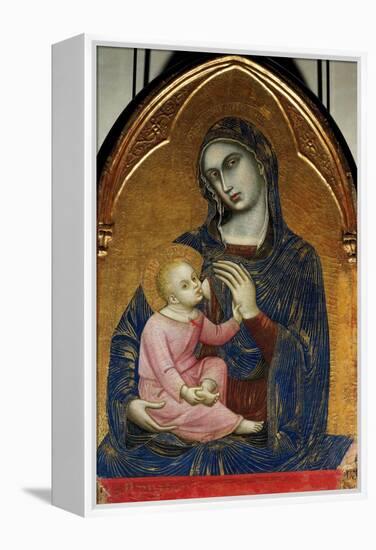 Madonna and Child-Barnaba Da Modena-Framed Premier Image Canvas