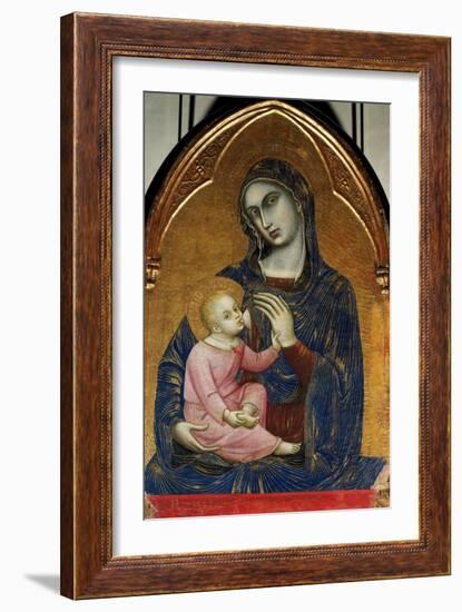 Madonna and Child-Barnaba Da Modena-Framed Giclee Print