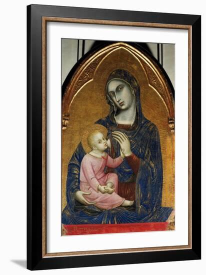 Madonna and Child-Barnaba Da Modena-Framed Giclee Print