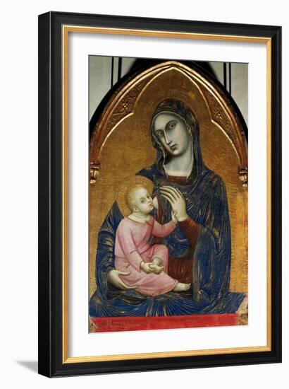 Madonna and Child-Barnaba Da Modena-Framed Giclee Print