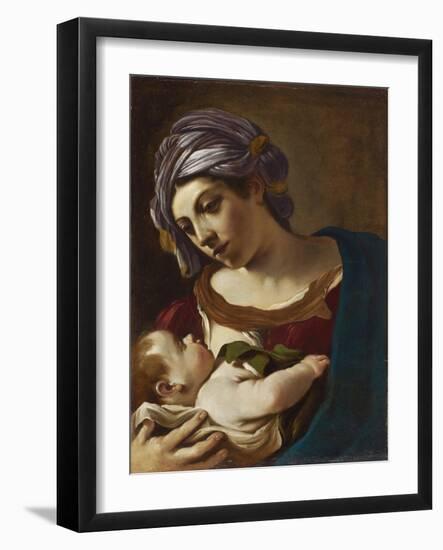 Madonna and Child-Guercino-Framed Giclee Print