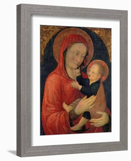 Madonna and Child-Jacopo Bellini-Framed Giclee Print