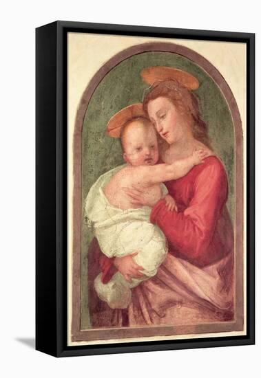 Madonna and Child-Fra Bartolommeo-Framed Premier Image Canvas
