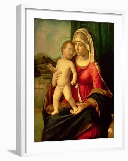 Madonna and Child-Giovanni Battista Cima Da Conegliano-Framed Giclee Print