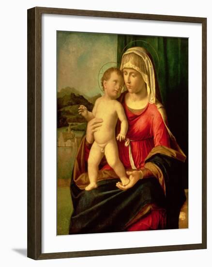 Madonna and Child-Giovanni Battista Cima Da Conegliano-Framed Giclee Print