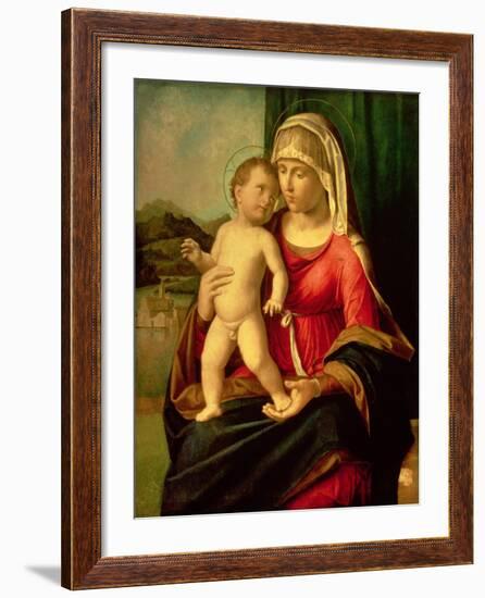 Madonna and Child-Giovanni Battista Cima Da Conegliano-Framed Giclee Print