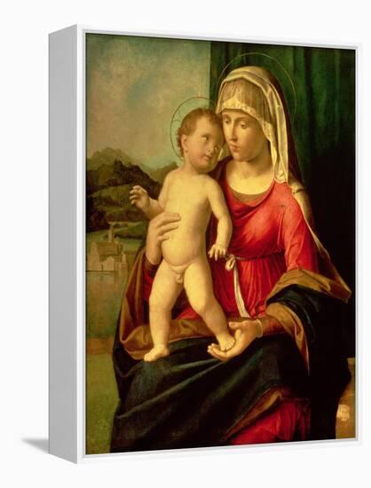 Madonna and Child-Giovanni Battista Cima Da Conegliano-Framed Premier Image Canvas