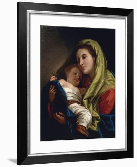 Madonna and Child-Lattanzio Querena-Framed Giclee Print