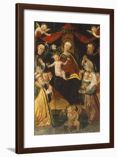 Madonna and Child-Giangiacomo Testa-Framed Giclee Print