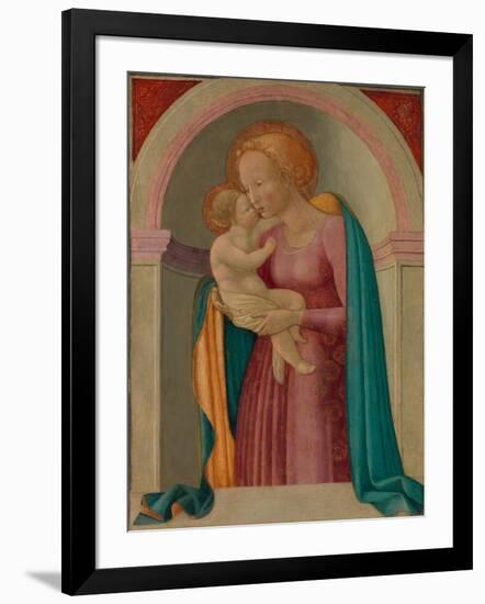 Madonna and Child-Master of the Lanckoronski Annunciation-Framed Giclee Print