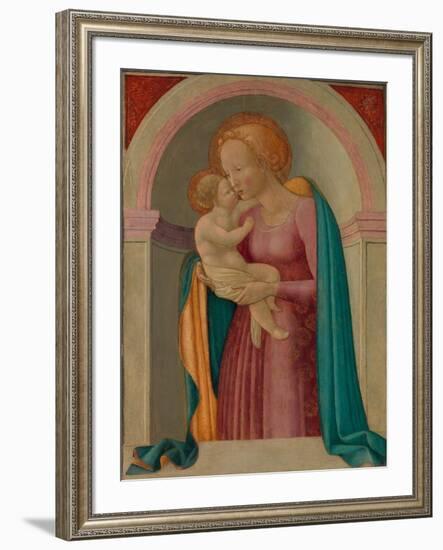 Madonna and Child-Master of the Lanckoronski Annunciation-Framed Giclee Print
