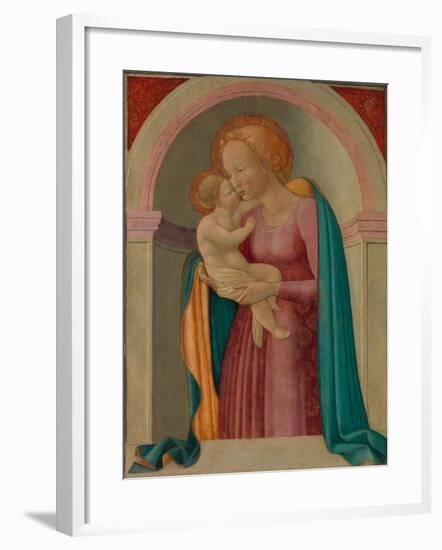 Madonna and Child-Master of the Lanckoronski Annunciation-Framed Giclee Print