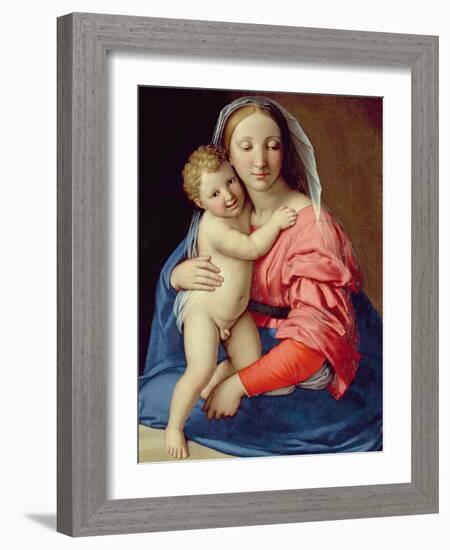 Madonna and Child-Lorenzo di Credi-Framed Giclee Print