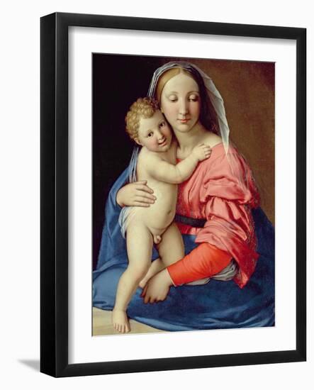 Madonna and Child-Lorenzo di Credi-Framed Giclee Print