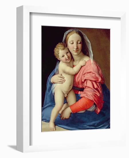 Madonna and Child-Lorenzo di Credi-Framed Giclee Print