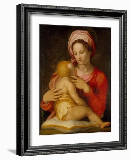 Madonna and Child-Andrea del Sarto-Framed Giclee Print