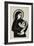 Madonna and Child-Eric Gill-Framed Art Print