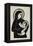 Madonna and Child-Eric Gill-Framed Stretched Canvas