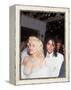 Madonna and Michael Jackson at the Academy Awards-null-Framed Premier Image Canvas