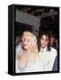Madonna and Michael Jackson at the Academy Awards-null-Framed Premier Image Canvas
