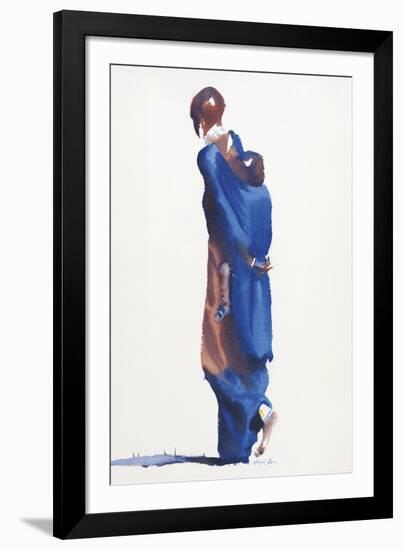 Madonna Blue-Hazel Soan-Framed Giclee Print