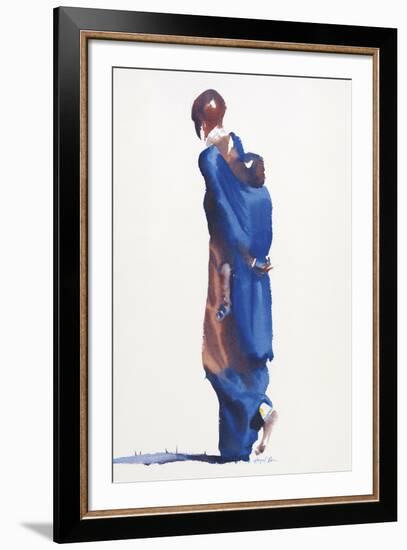 Madonna Blue-Hazel Soan-Framed Giclee Print