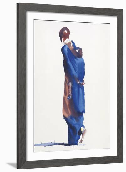 Madonna Blue-Hazel Soan-Framed Giclee Print