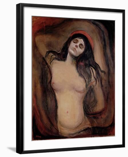 Madonna, c.1895-Edvard Munch-Framed Giclee Print