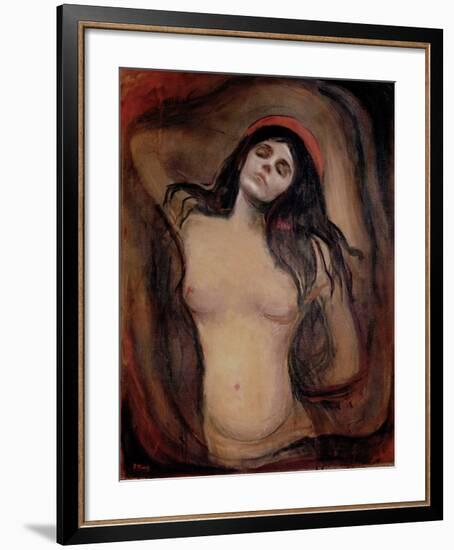 Madonna, c.1895-Edvard Munch-Framed Giclee Print